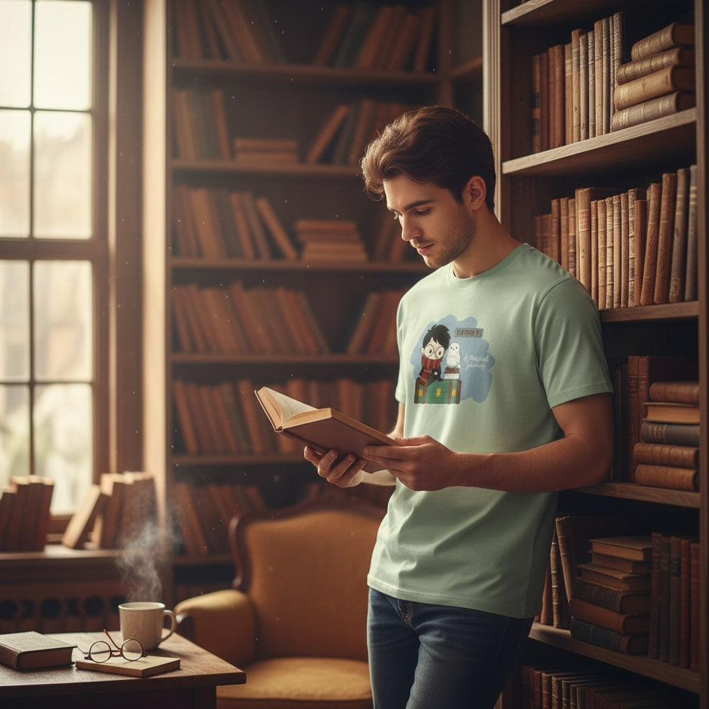 A Magical Journey Tshirt lifestyle photography