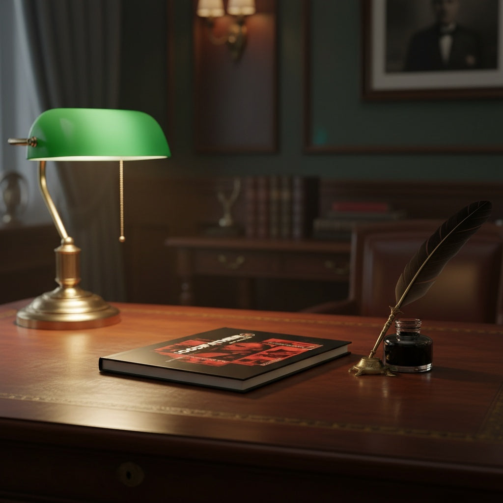 Godfather notebook lifestyle vintage office desk