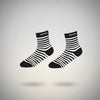 Wednesday - Striped Socks