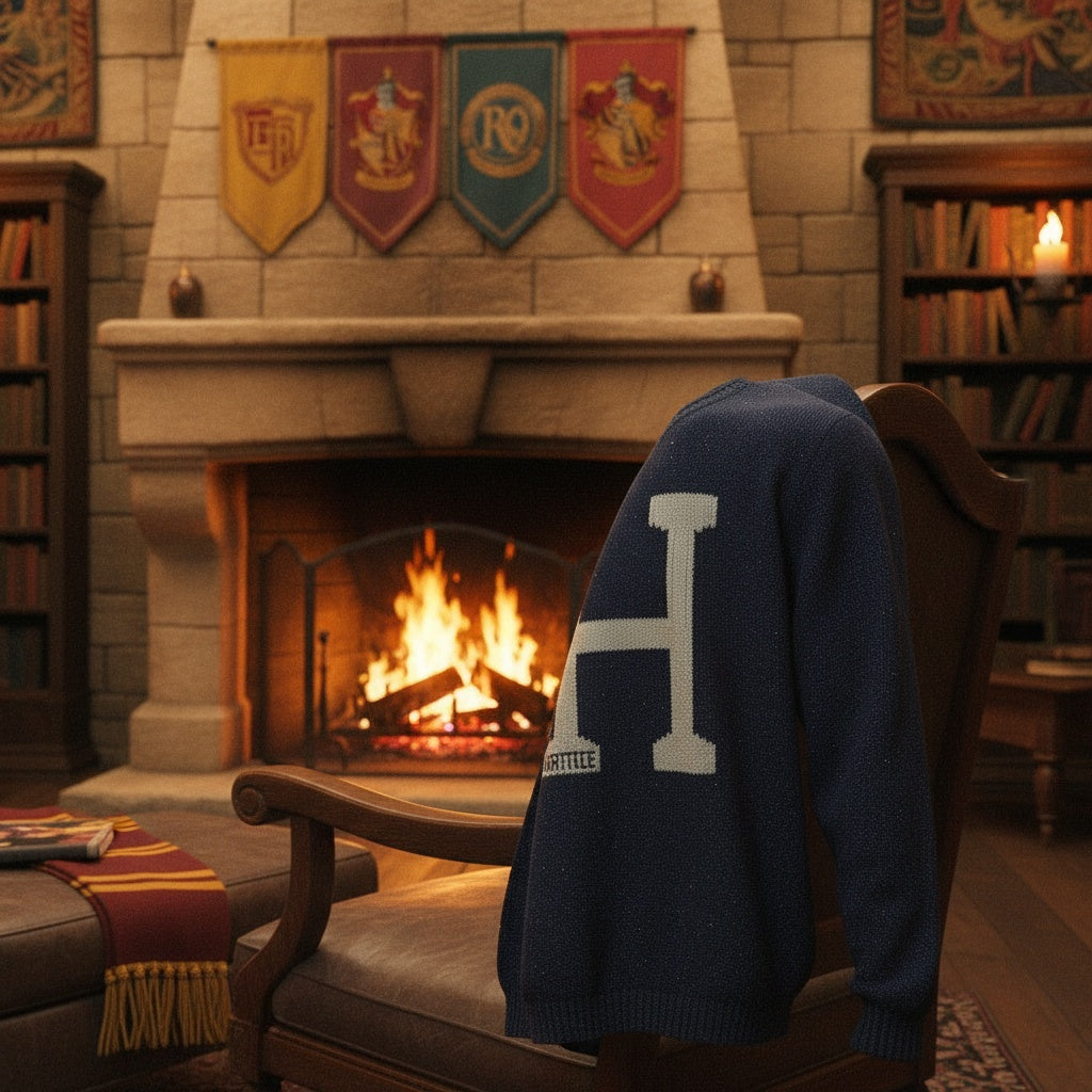 Harry Potter Kazak lifestyle cozy fireplace common room