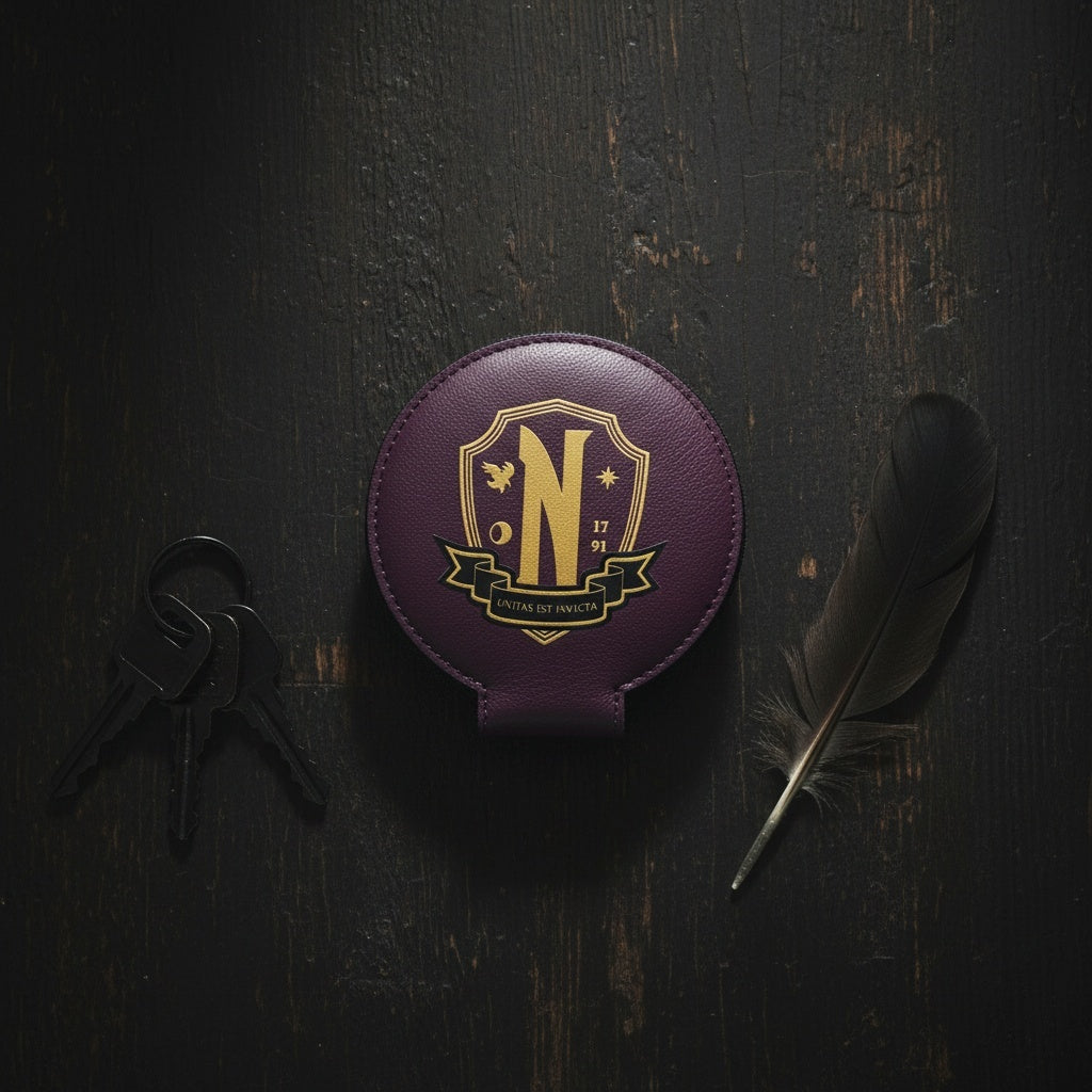 Wednesday Nevermore wallet lifestyle gothic