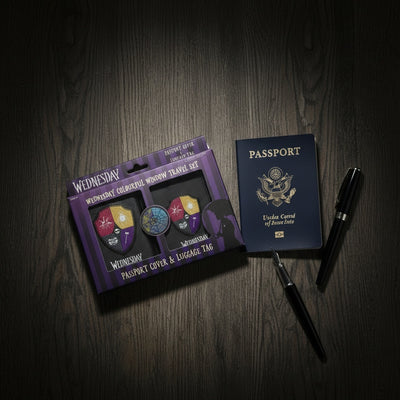 Wednesday Outcast travel set lifestyle moody