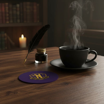Wednesday Nevermore Academy coaster lifestyle dark academia