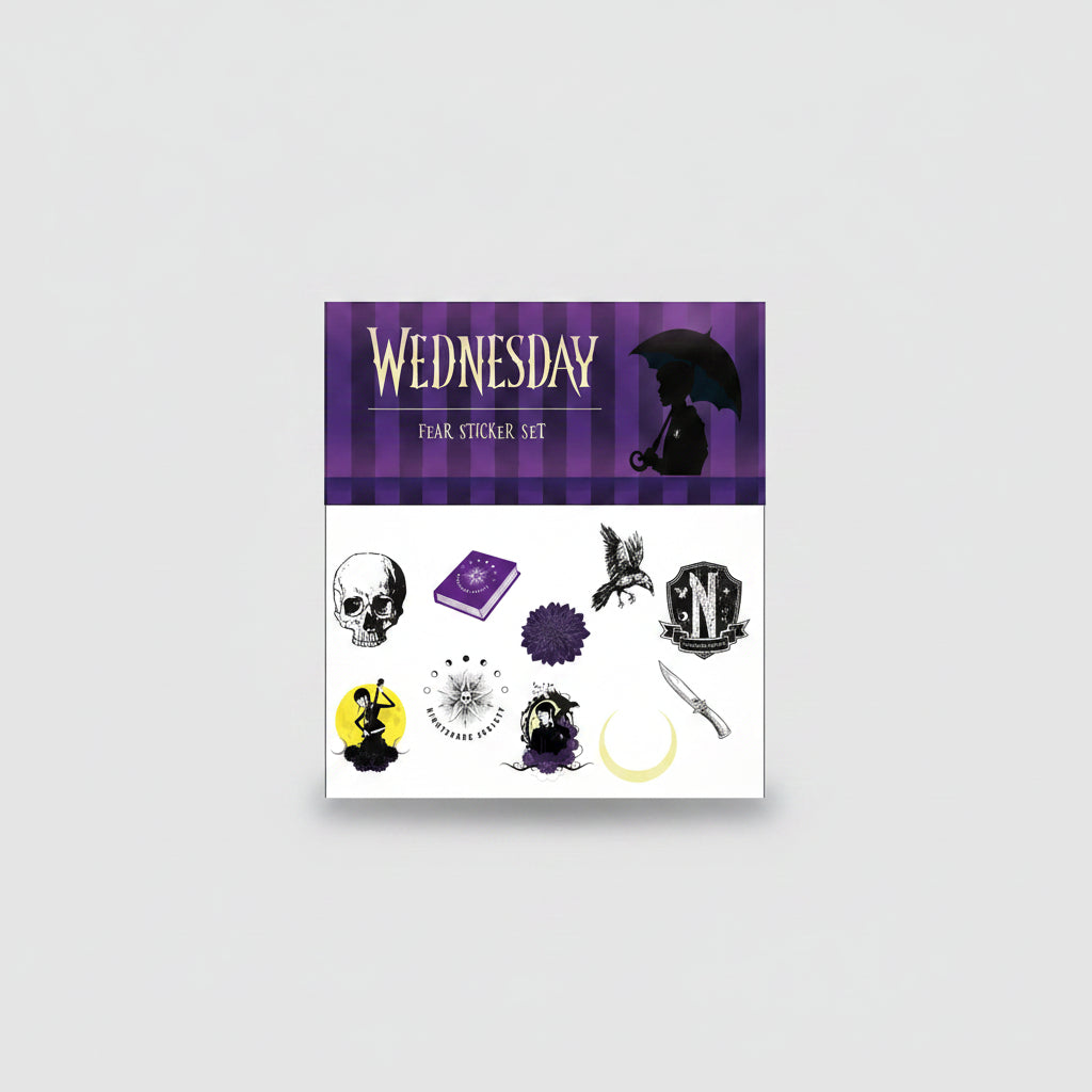 Wednesday - Fear Sticker Set