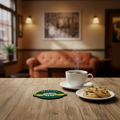 Friends Bardak Altlığı Central Perk K.Yeşil (2)