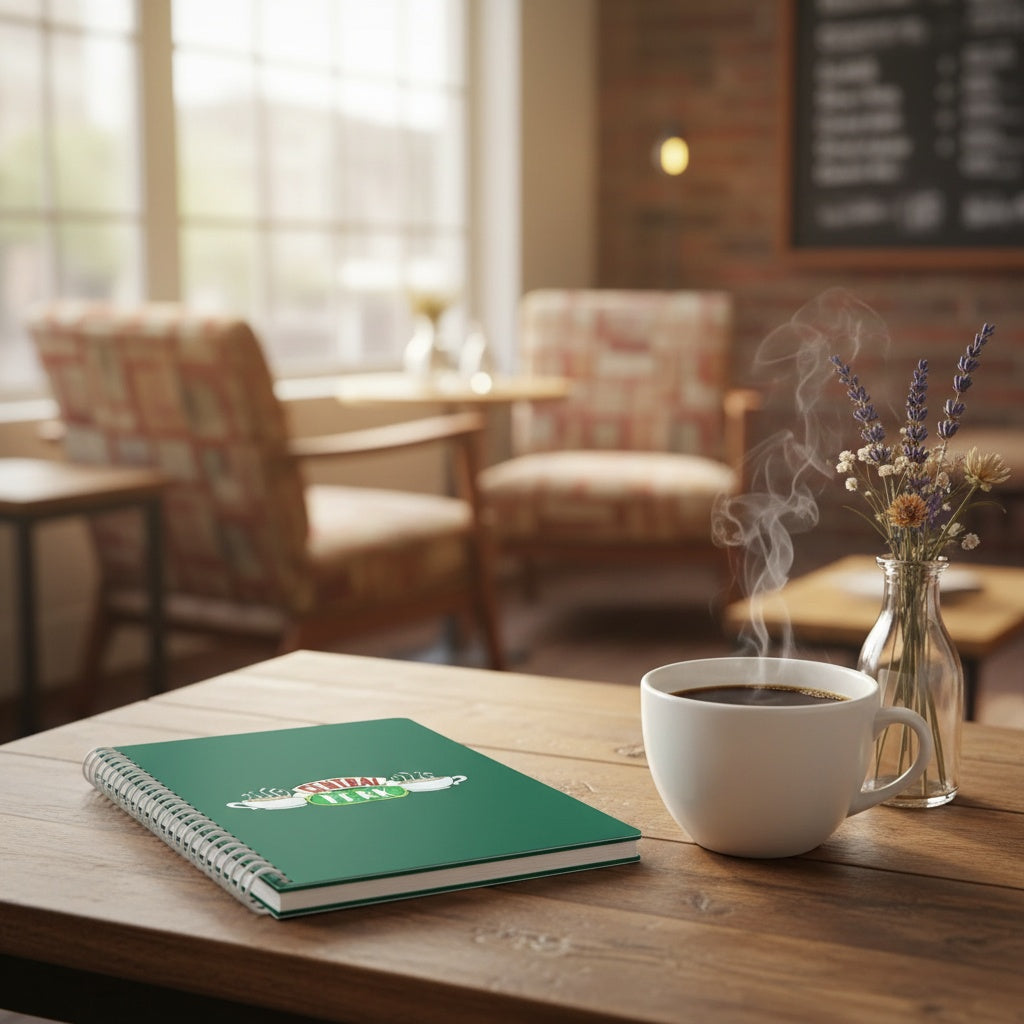 Friends - Friends Central Perk Spiralli Defter (2)