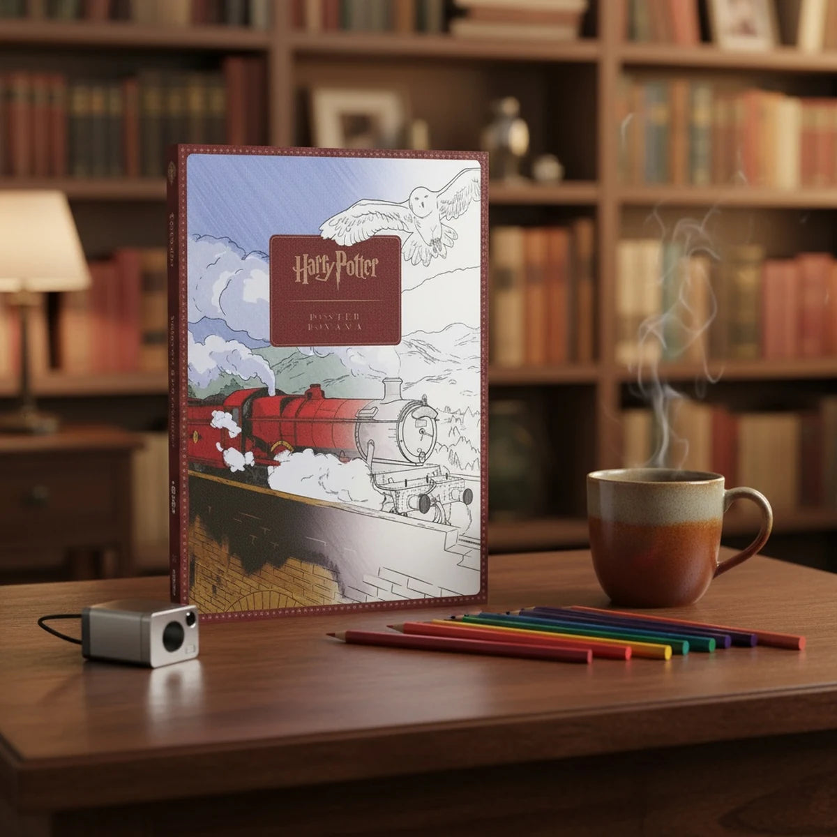 Harry Potter Poster Boyama Kitabı — Sihir Dükkanı