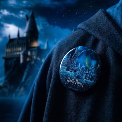 Harry Potter Rozet Hogwarts Mavi lifestyle