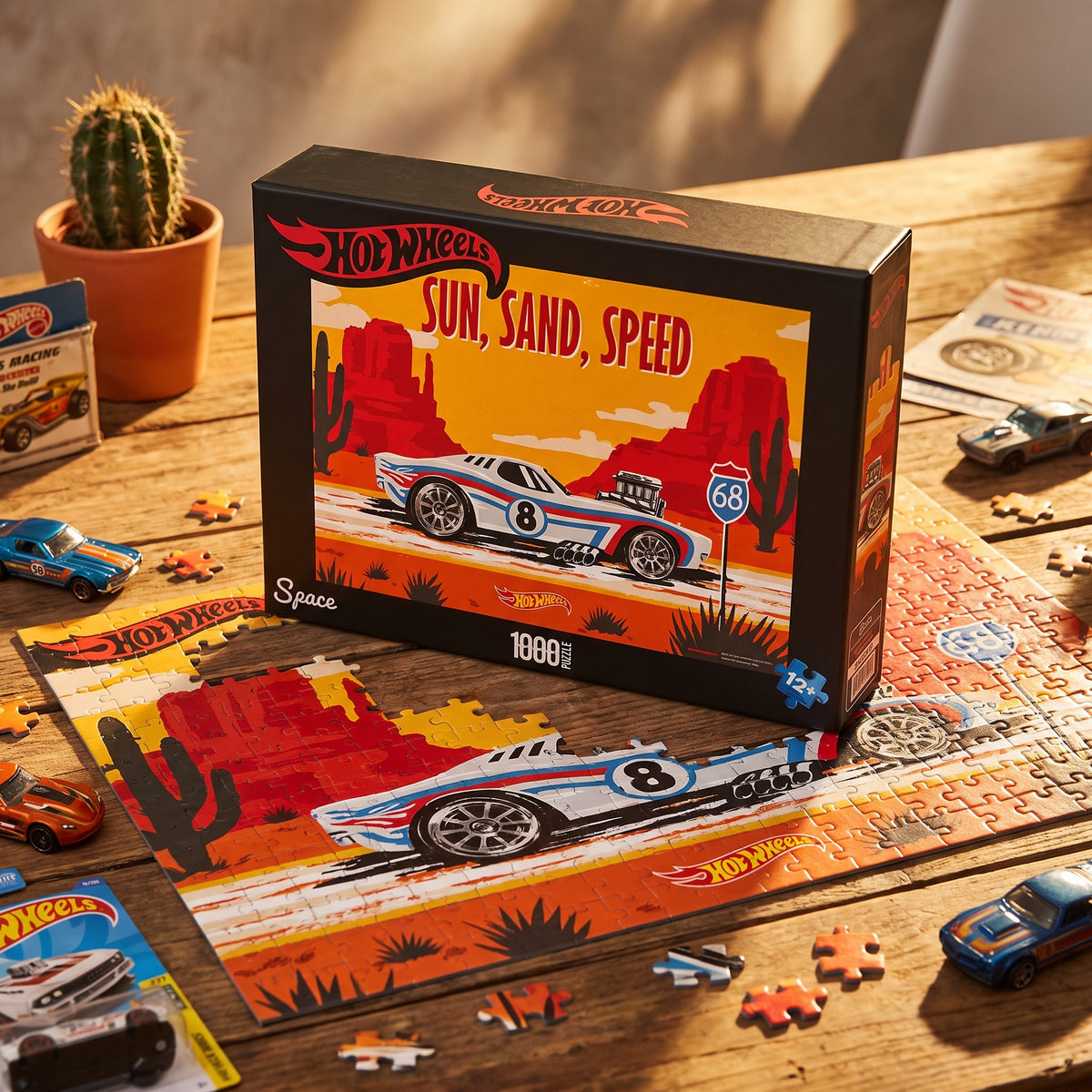 HOT WHEELS 1000 Parça Puzzle lifestyle