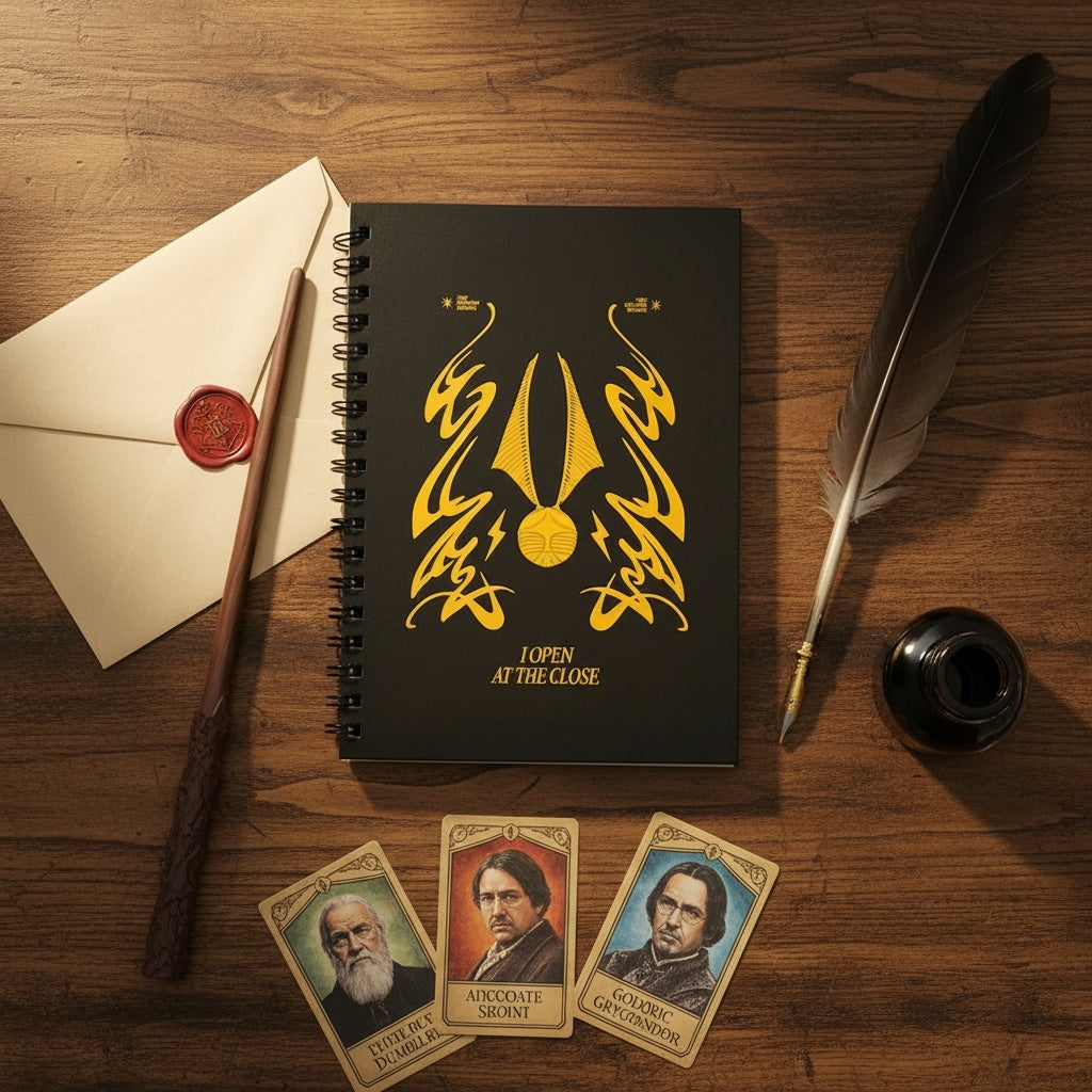 Harry Potter Spiralli Defter Snitch (2)