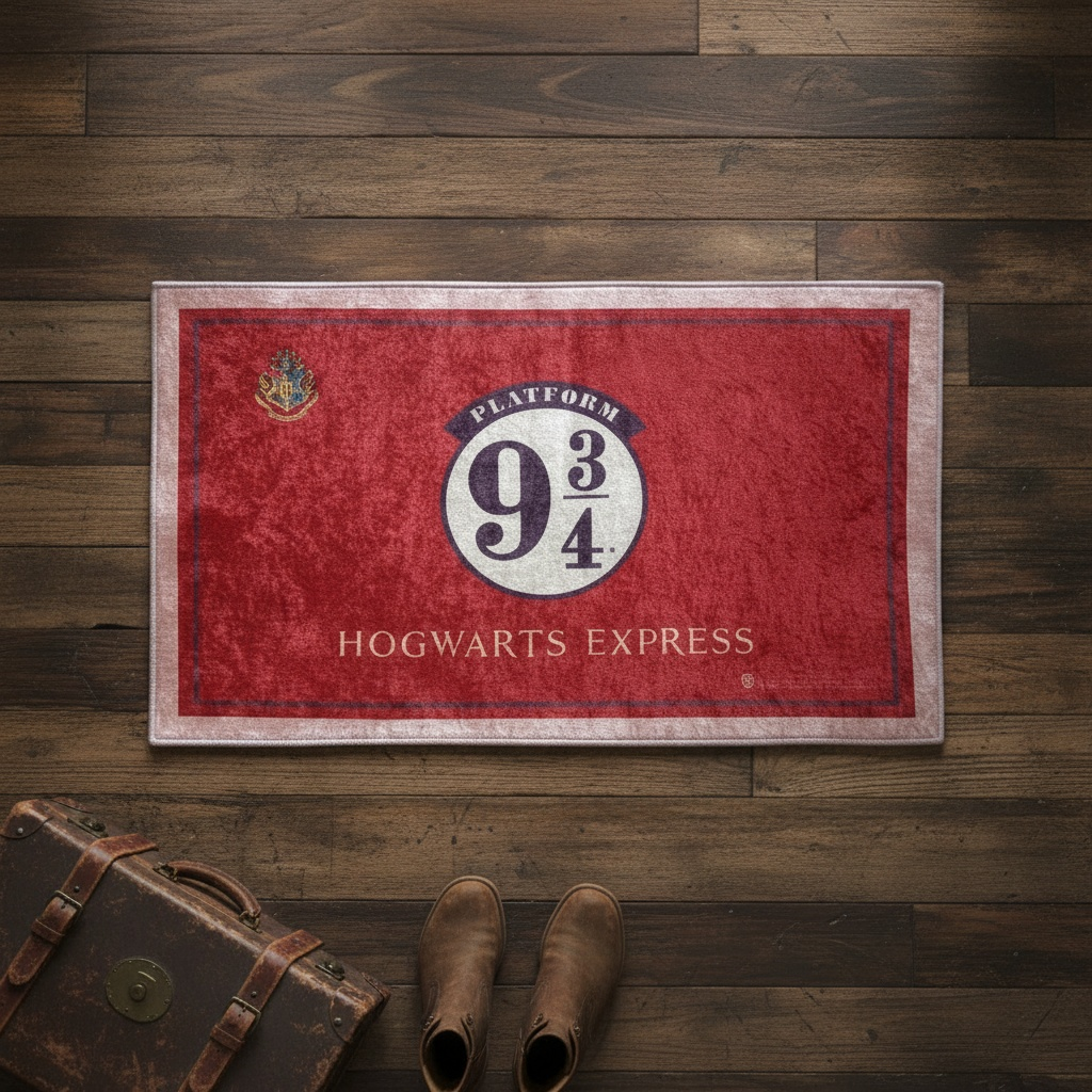 Harry Potter Wizarding World - Harry Potter Paspas - Dokuz Üç Çeyrek - Orijinal Lisanslı Ürün | Sihir Dükkanı
