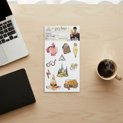 Harry Potter Harry Potter Sticker - Karakter İcons ( Mavi Beyaz Olan) - Orijinal Lisanslı Ürün | Sihir Dükkanı