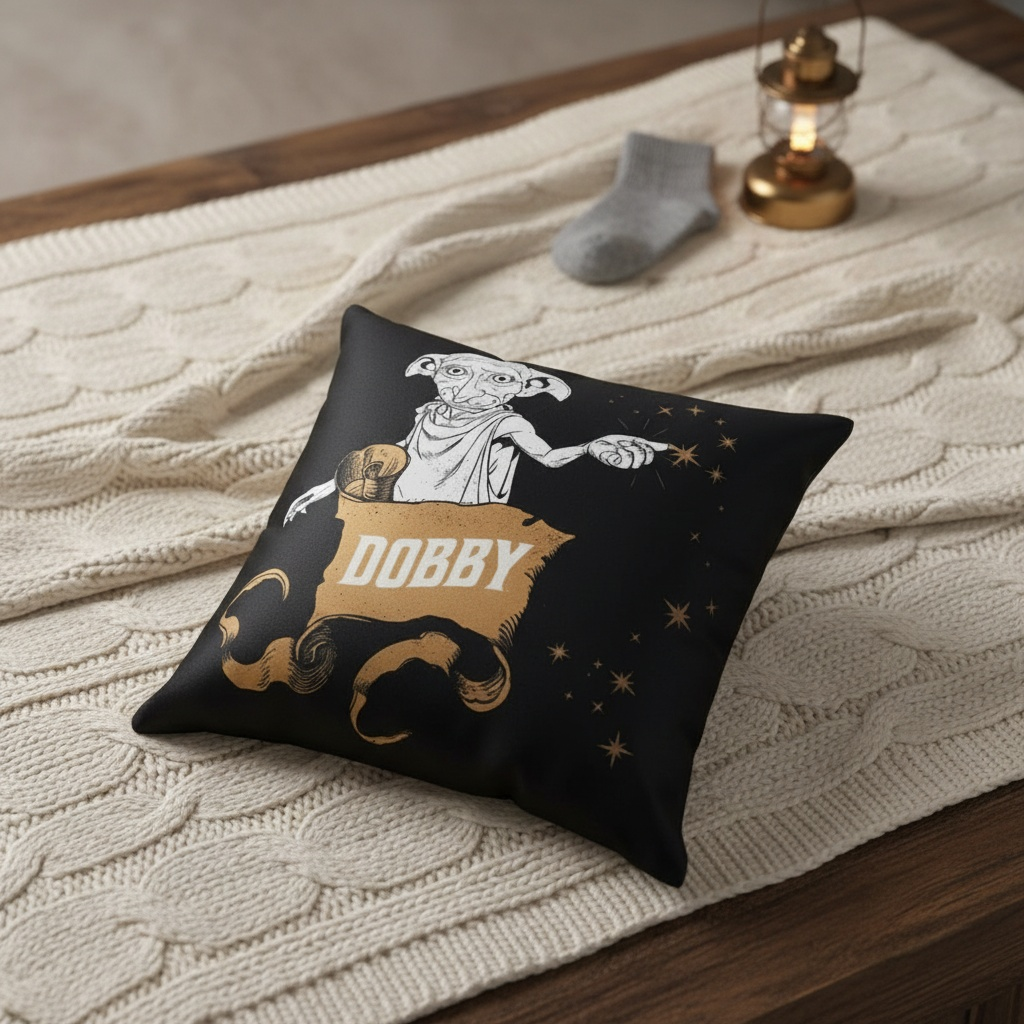 Harry Potter Wizarding World - Harry Potter Yastık -  Dobby - Orijinal Lisanslı Ürün | Sihir Dükkanı