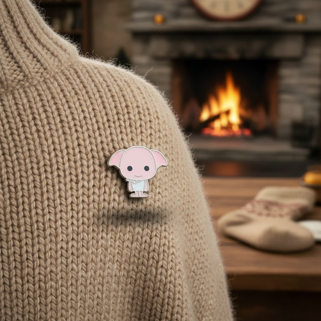 Harry Potter Wizarding World - Harry Potter Dobby Pin - Orijinal Lisanslı Ürün | Sihir Dükkanı