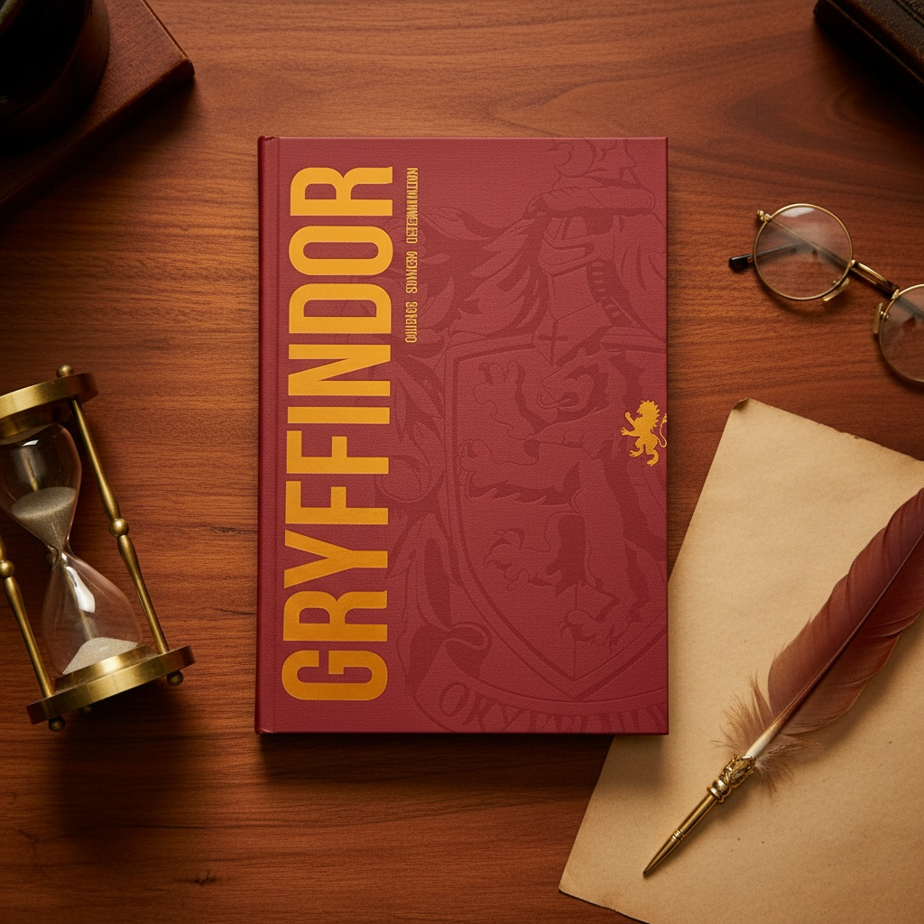 Harry Potter Wizarding World - Harry Potter Ciltli Defter - Gryffindor - Orijinal Lisanslı Ürün | Sihir Dükkanı