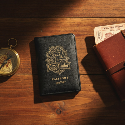 Harry Potter Harry Potter Pasaport Kılıfı - Gryffindor - Orijinal Lisanslı Ürün | Sihir Dükkanı