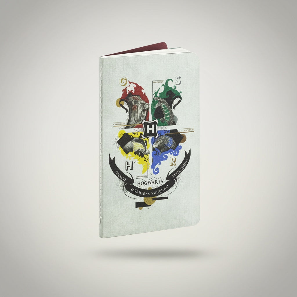 Harry Potter Harry Potter- Hogwarts Dikişli Defter - Orijinal Lisanslı Ürün | Sihir Dükkanı