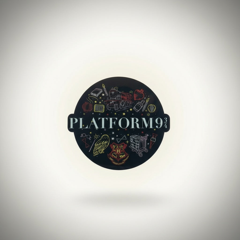 Harry Potter Harry Potter Bardak Altlığı Platform 9-3/4 Beyaz BAL- - Orijinal Lisanslı Ürün | Sihir Dükkanı