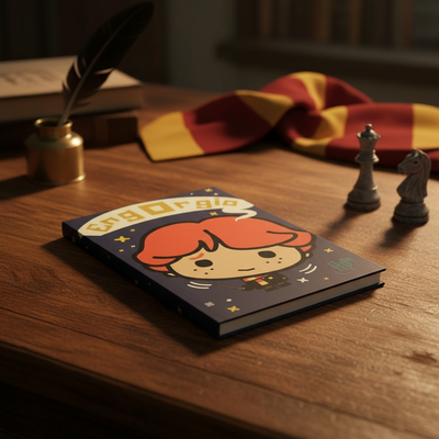 Popüler Kültür Ron Hard Cover Notebook - Orijinal Lisanslı Ürün | Sihir Dükkanı