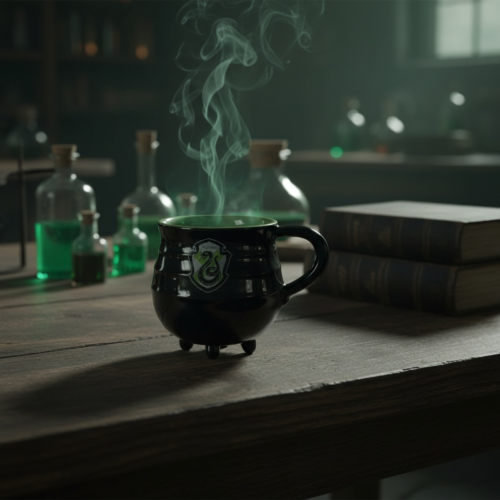 Harry Potter Wizarding World - Harry Potter - Cauldron Cup - Slytherin - Orijinal Lisanslı Ürün | Sihir Dükkanı