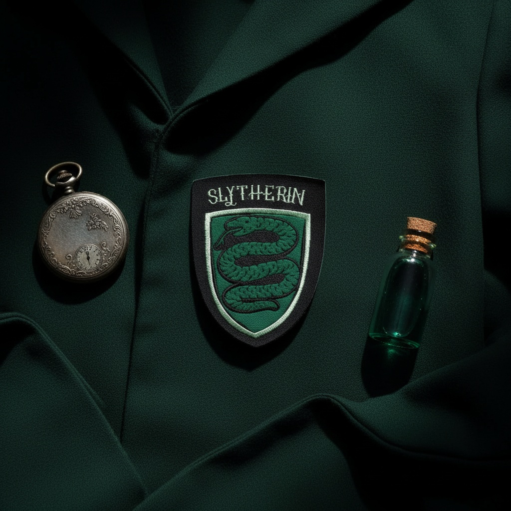 Harry Potter Harry Potter - Slytherin Patch - Orijinal Lisanslı Ürün | Sihir Dükkanı