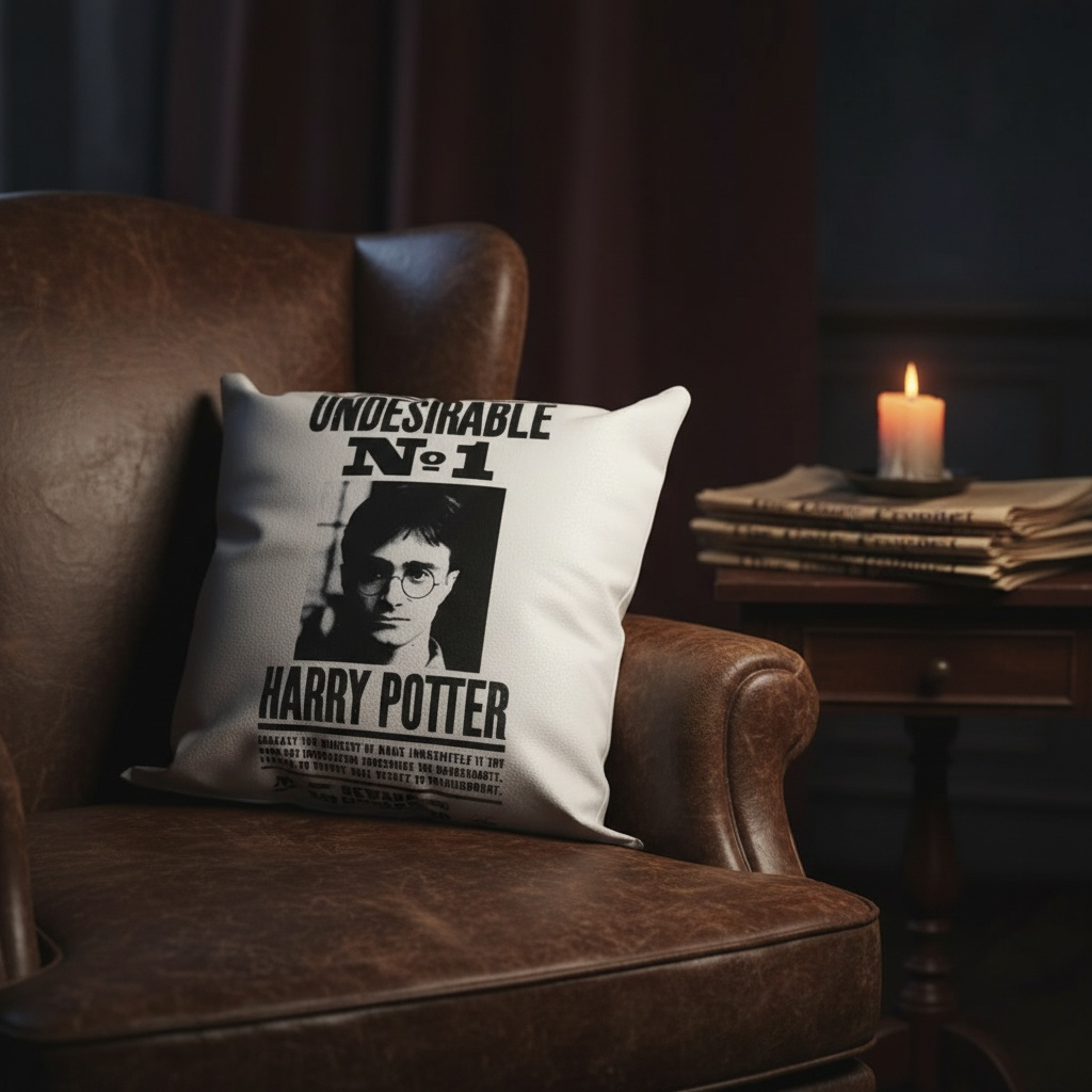 Harry Potter Wizarding World - Harry Potter Yastık - Undesirable No 1, Harry Potter - Orijinal Lisanslı Ürün | Sihir Dükkanı