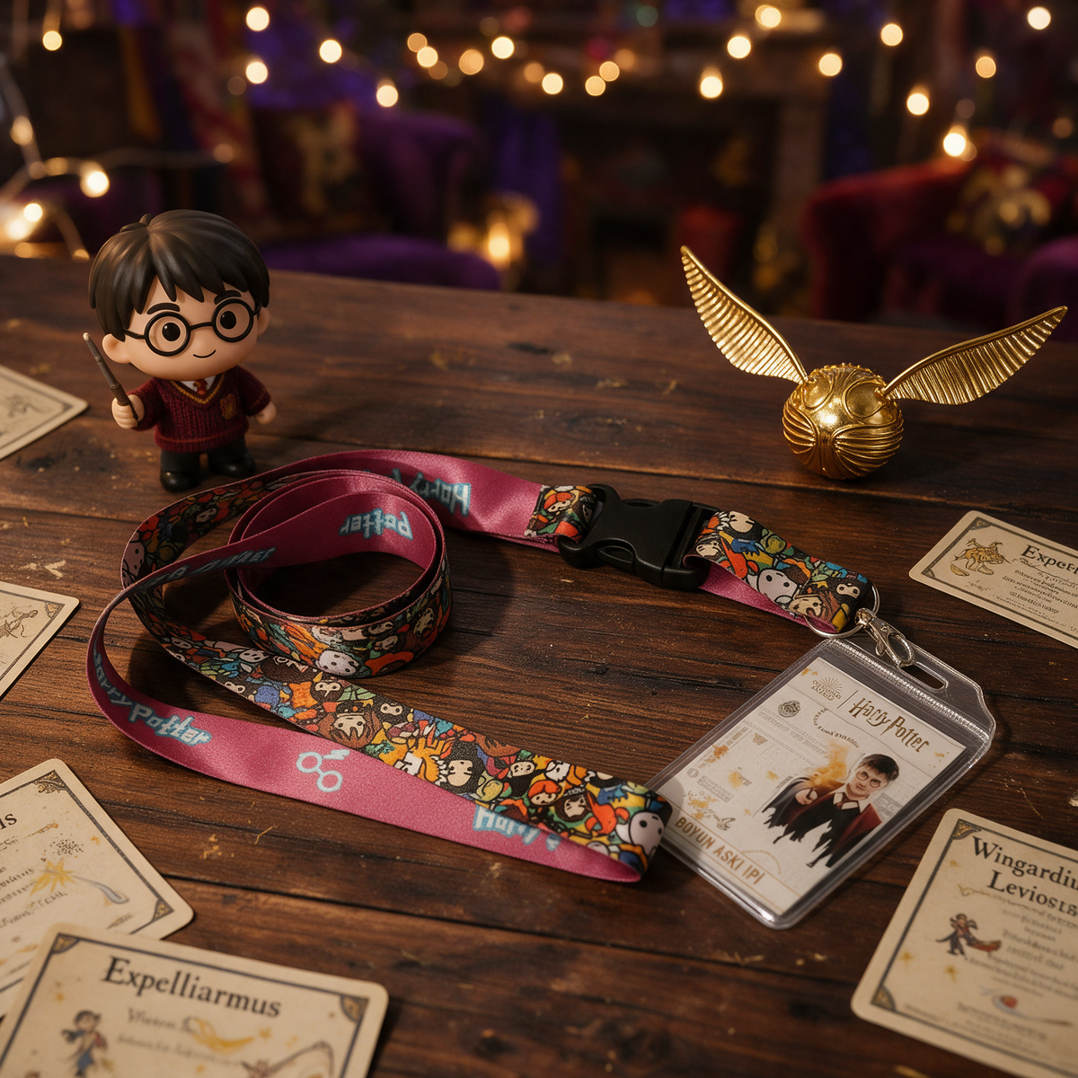 Harry Potter Chibi Boyun Askı İpi - Lifestyle