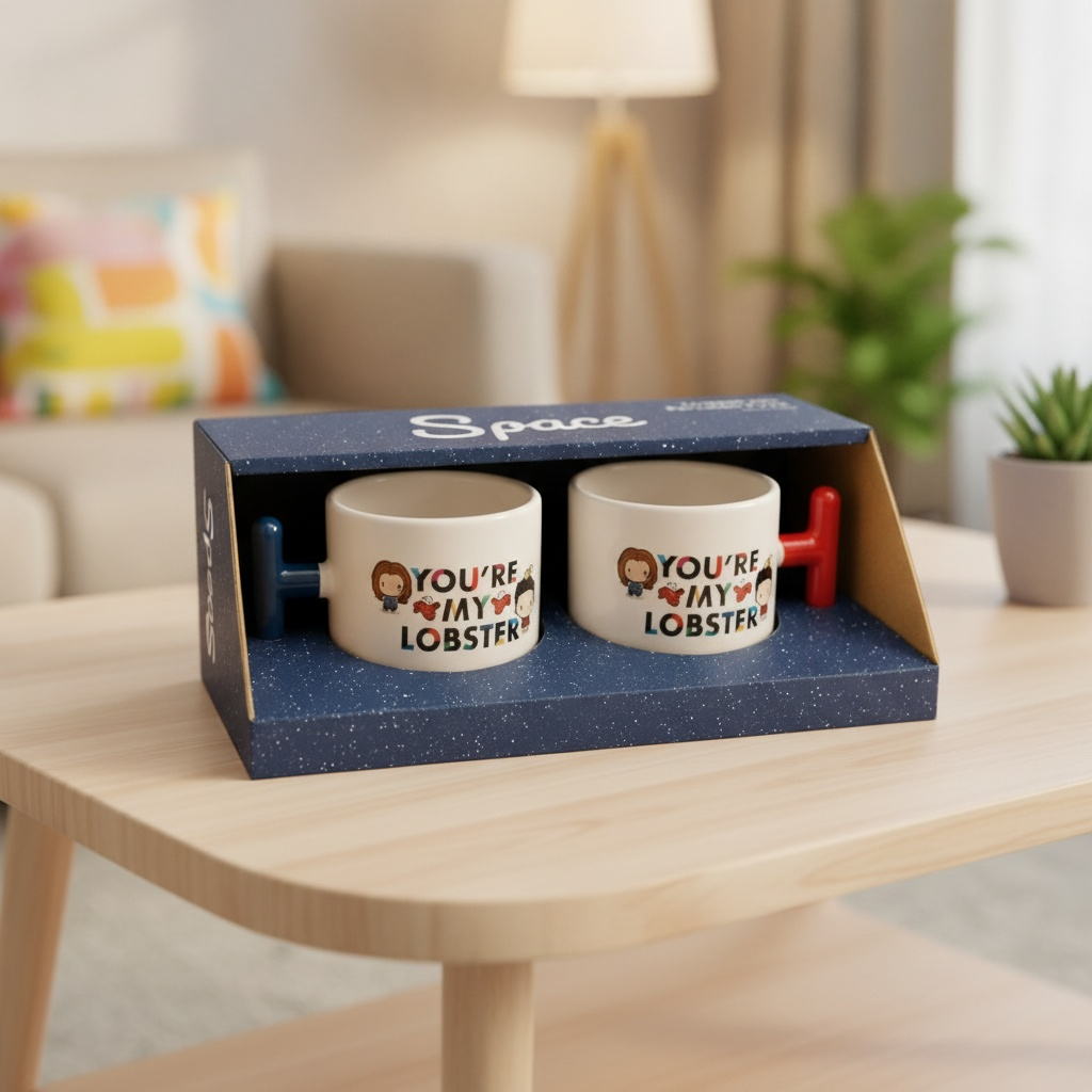You're My Lobster İkili Espresso Kupa Seti (2)