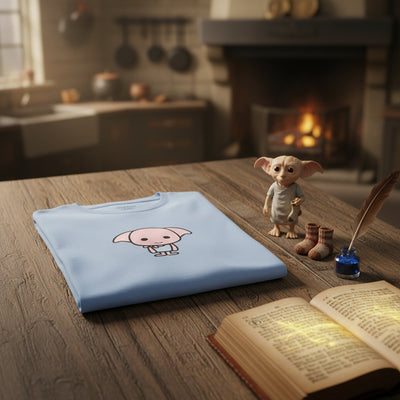 Harry Potter-Dobby Charm Tshirt — Styling Shot