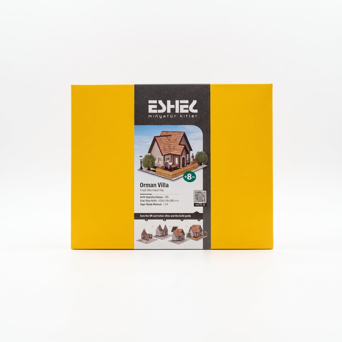 Orman Villa 3D Puzzle kutulu stüdyo