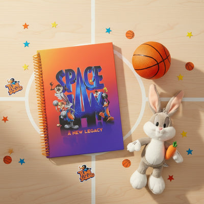 Space Jam A New Legacy Spiralli Defter — Styling Shot