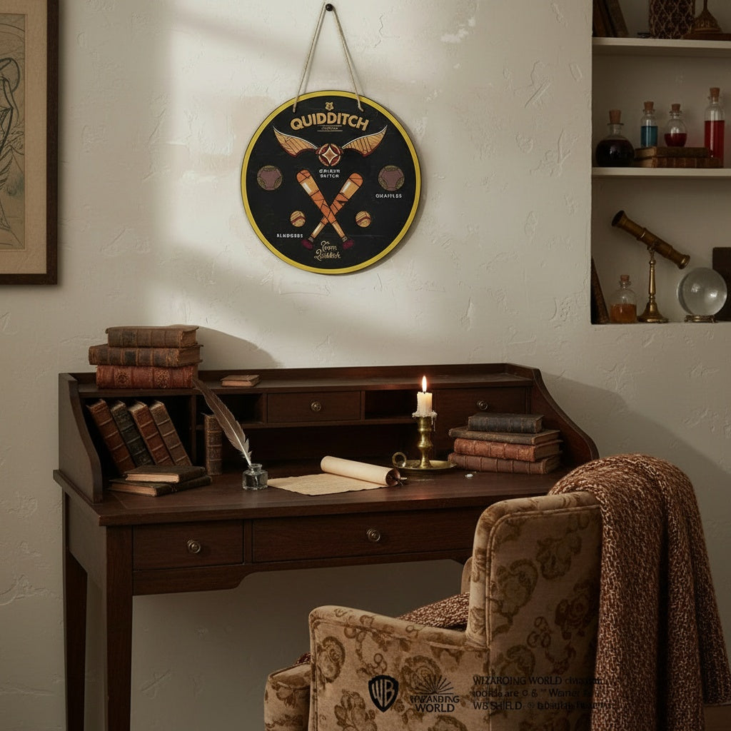 Harry Potter  - 3D Wall Sign - Team Quidditch Tabela (2)