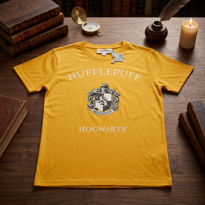 Harry Potter Hufflepuff Tshirt lifestyle ürün görseli