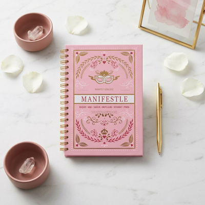Manifestle Manifest Günlüğü Pembe lifestyle ürün görseli