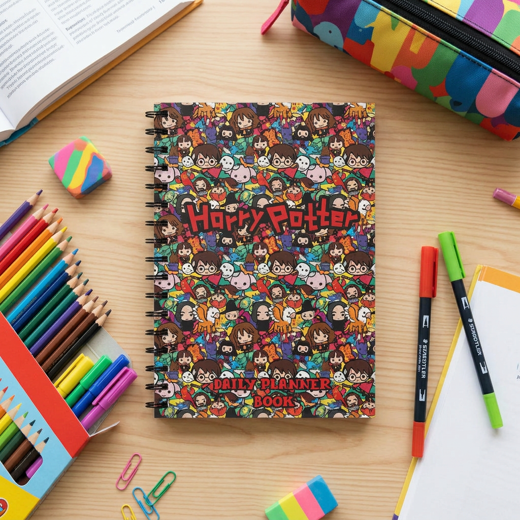Harry Potter Chibi Defter lifestyle ürün görseli