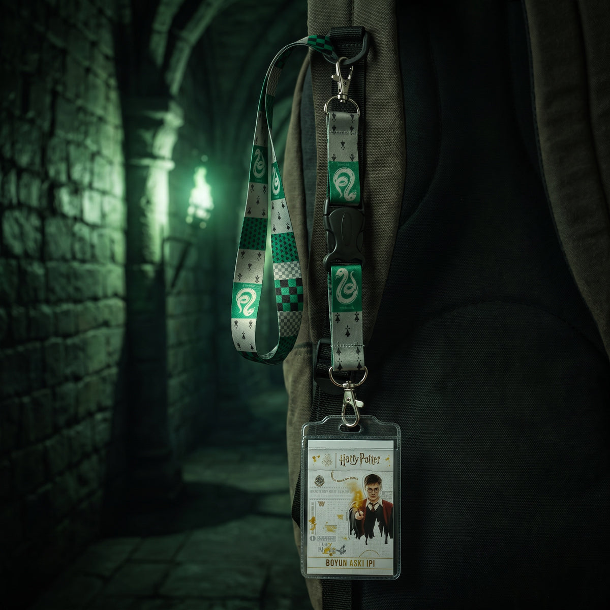Boyun Askı İpi Slytherin Kareli lifestyle