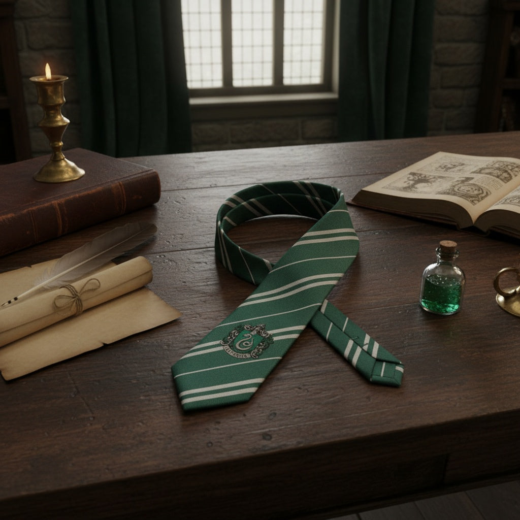 Harry Potter Kravat - Slytherin (2)