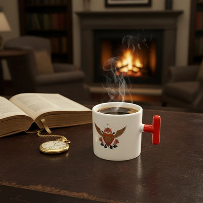 Harry Potter Kanatlı Kalp İkili Espresso Kupa Seti (2)