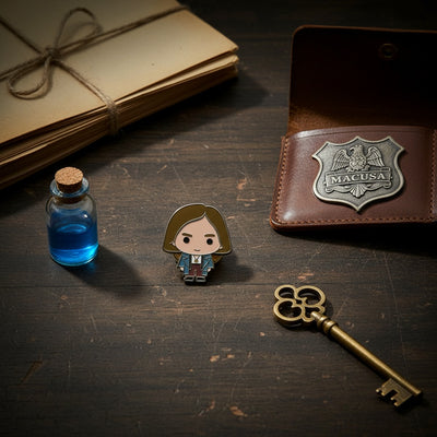 Porpentina Goldstein Pin — Styling Shot
