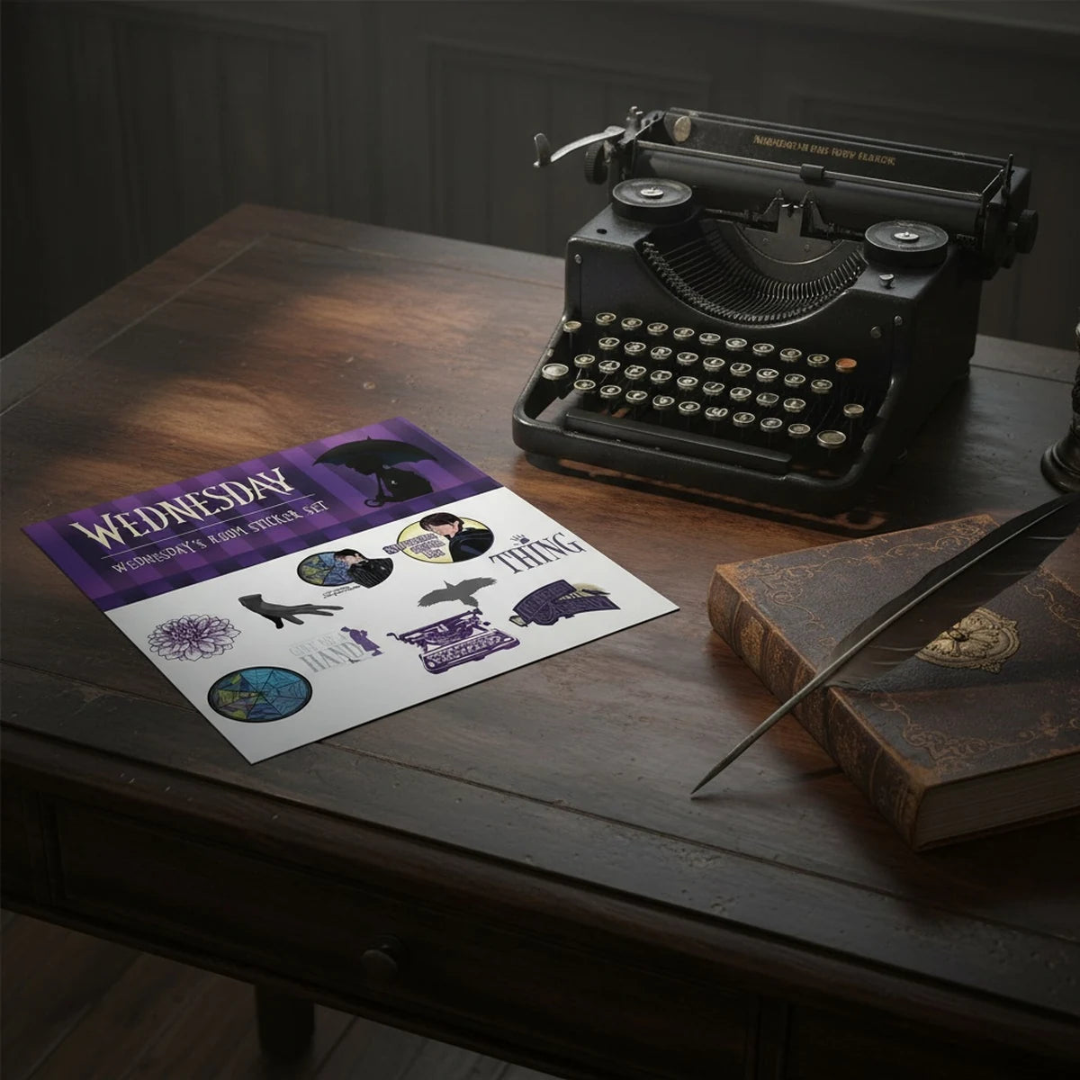 Wednesday - Room Sticker Set — Sihir Dükkanı