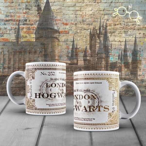 London to Hogwarts Bilet Kupa Harry Potter
