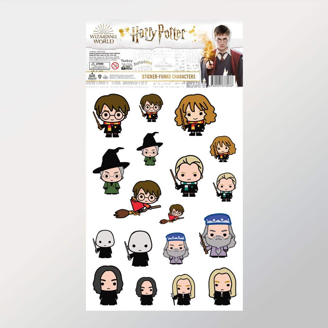 Harry Potter Karakter İkon Sticker