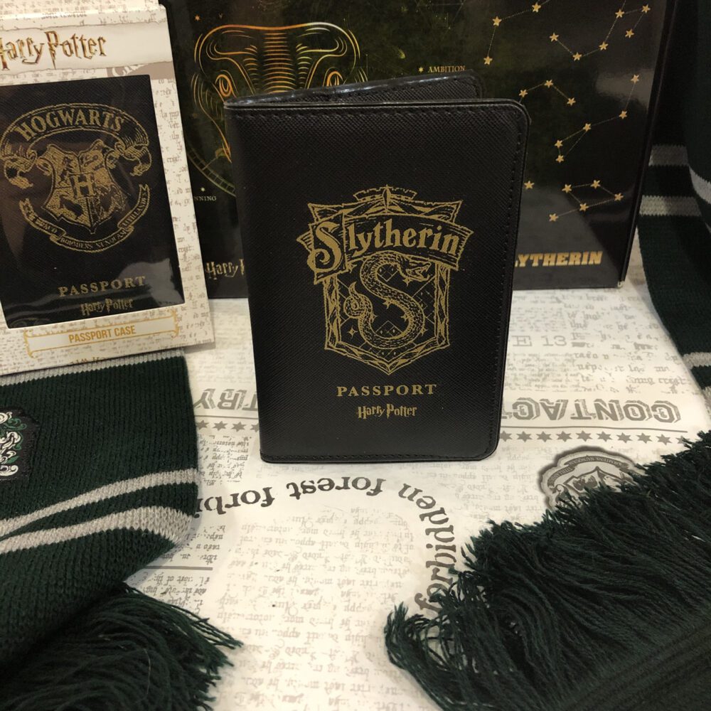 Slytherin Pasaport Kılıfı Lisanslı Deri