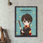Harry Potter Manga Poster Lisanslı Kuşe Kağıt HD Baskı