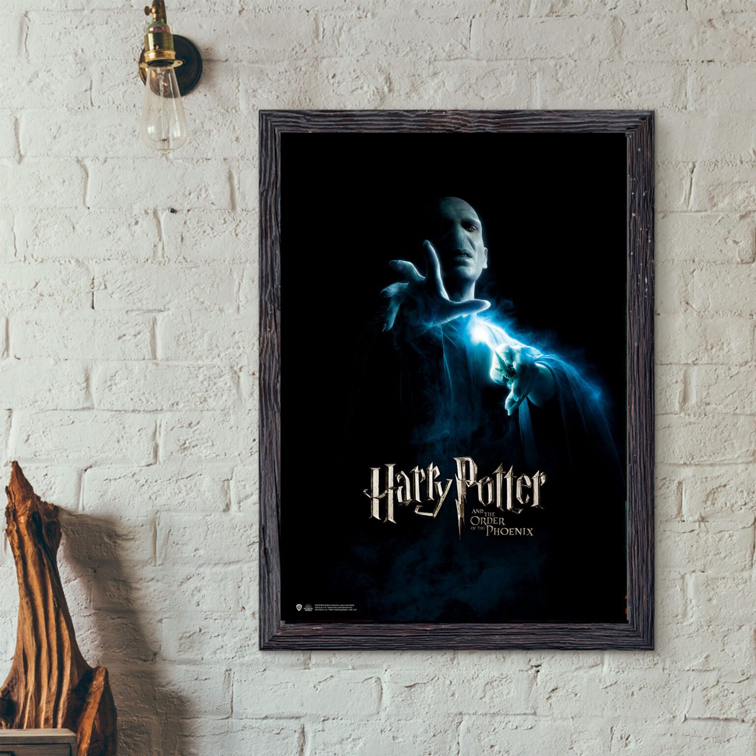 Zümrüdüanka Yoldaşlığı Voldemort Poster 30×42 cm A3 Lisanslı Kuşe Kağıt HD Baskı