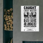 Lucius Malfoy Aranıyor Posteri Lisanslı Kuşe Kağıt HD Baskı