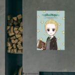 Draco Malfoy Manga Posteri 30×42 cm A3 Lisanslı Kuşe Kağıt HD Baskı