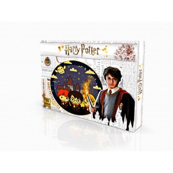 Harry Potter Puzzle Lisanslı Monoblok 100 Parça