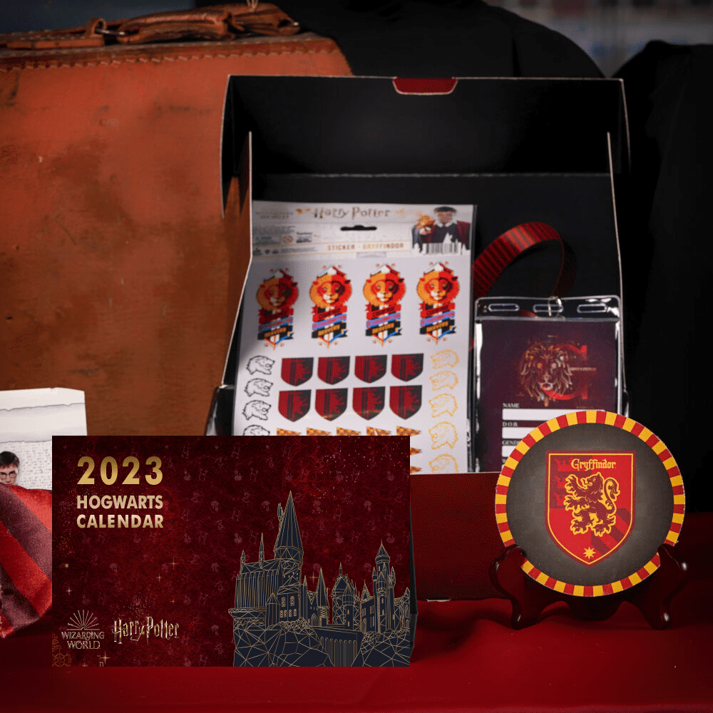 Gryffindor giftbox 1 Sihir Dükkanı - Tüm Harry Potter Ürünleri