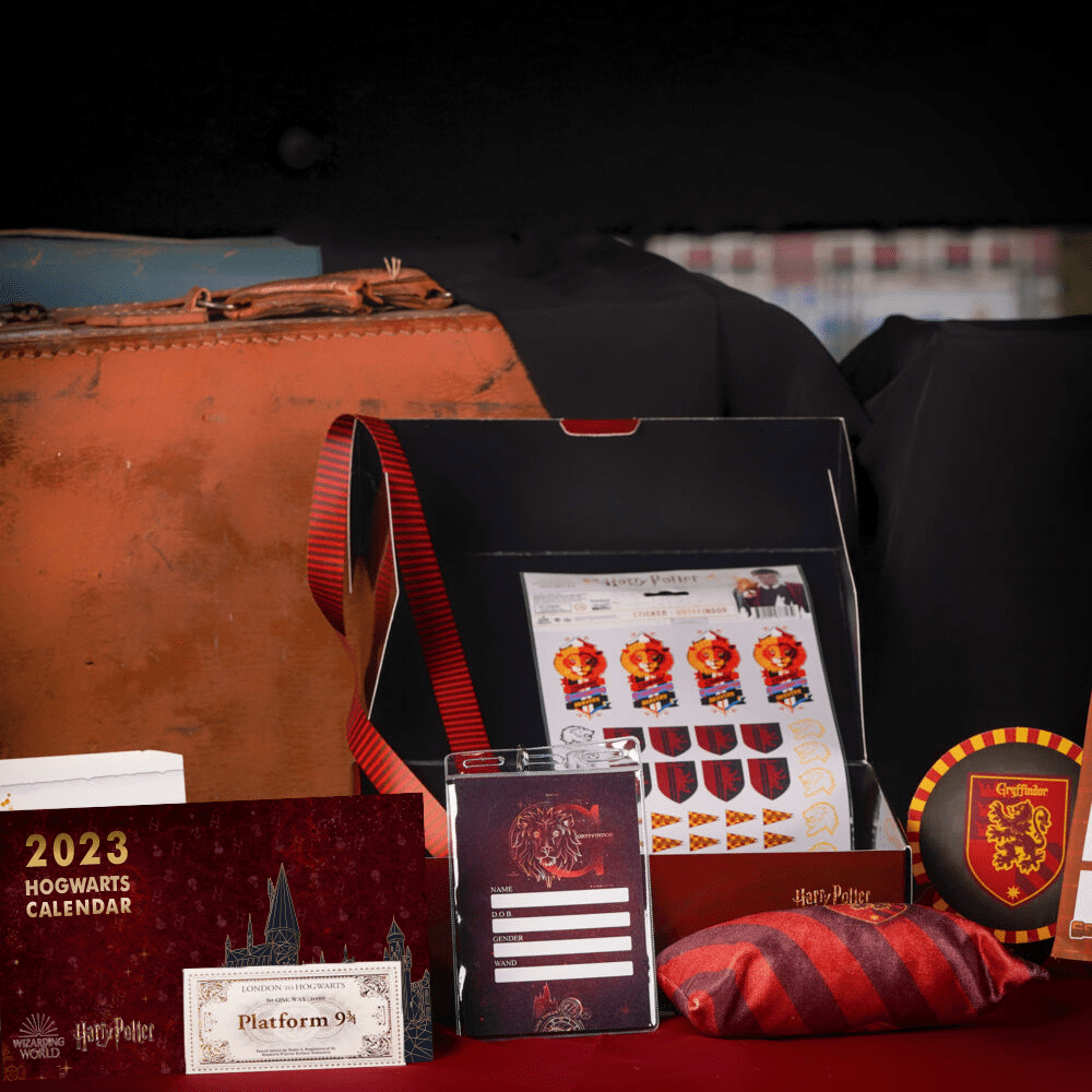 Gryffindor giftbox 3 Sihir Dükkanı - Tüm Harry Potter Ürünleri